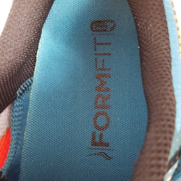 SAUCONY Trail Pwrtrac Formfit Men's Running Shoes Orange Green Size 10.5 ~ 4394 - Picture 8 of 9